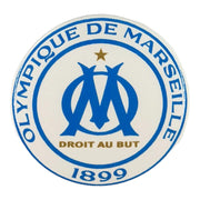Olympique de Marseille - White Logo Button