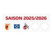 Bundesliga Magnet Ranking Board - Update Set (Season 2025/26)