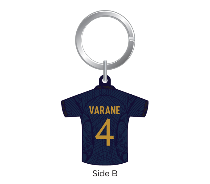 FFF - Keyring PVC Home Jersey Number 4 (Season 2022/23)
