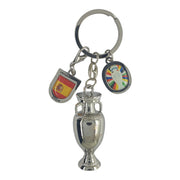 EURO 2024 - Keyring Trophy with "Spain Winner 2024" Tag