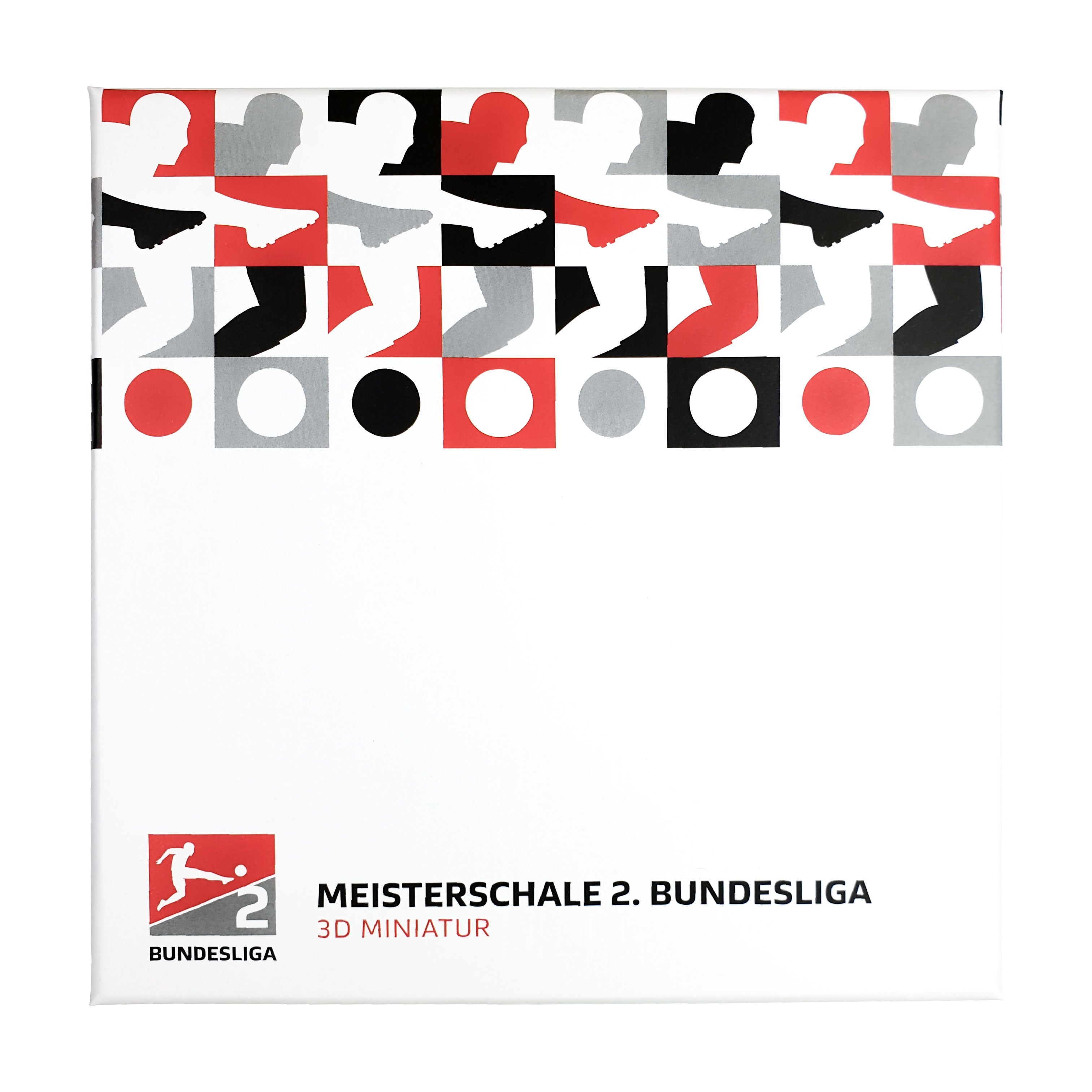2. Bundesliga - Trophy Replica "Meisterschale" 70mm Acrylic Display (Season 2025/26)