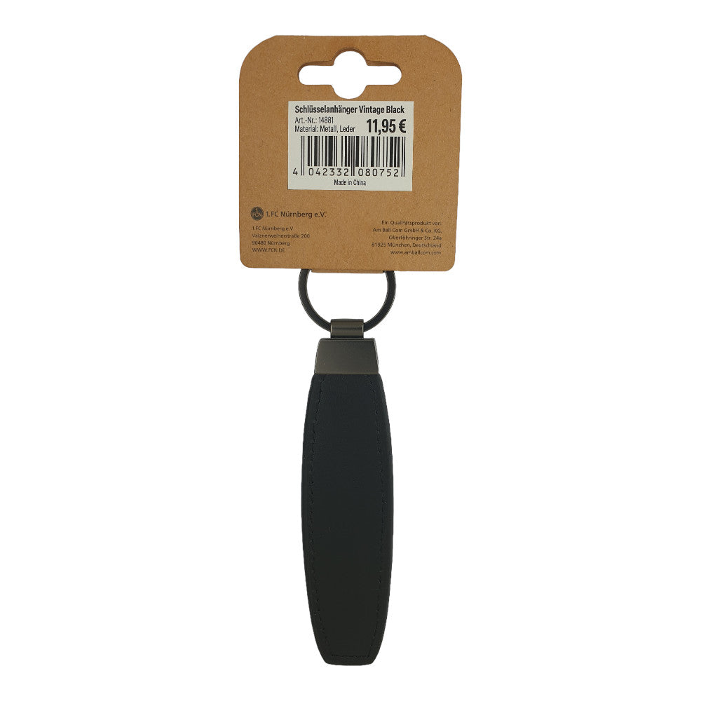 1. FC Nürnberg - Keyring Leather Vintage