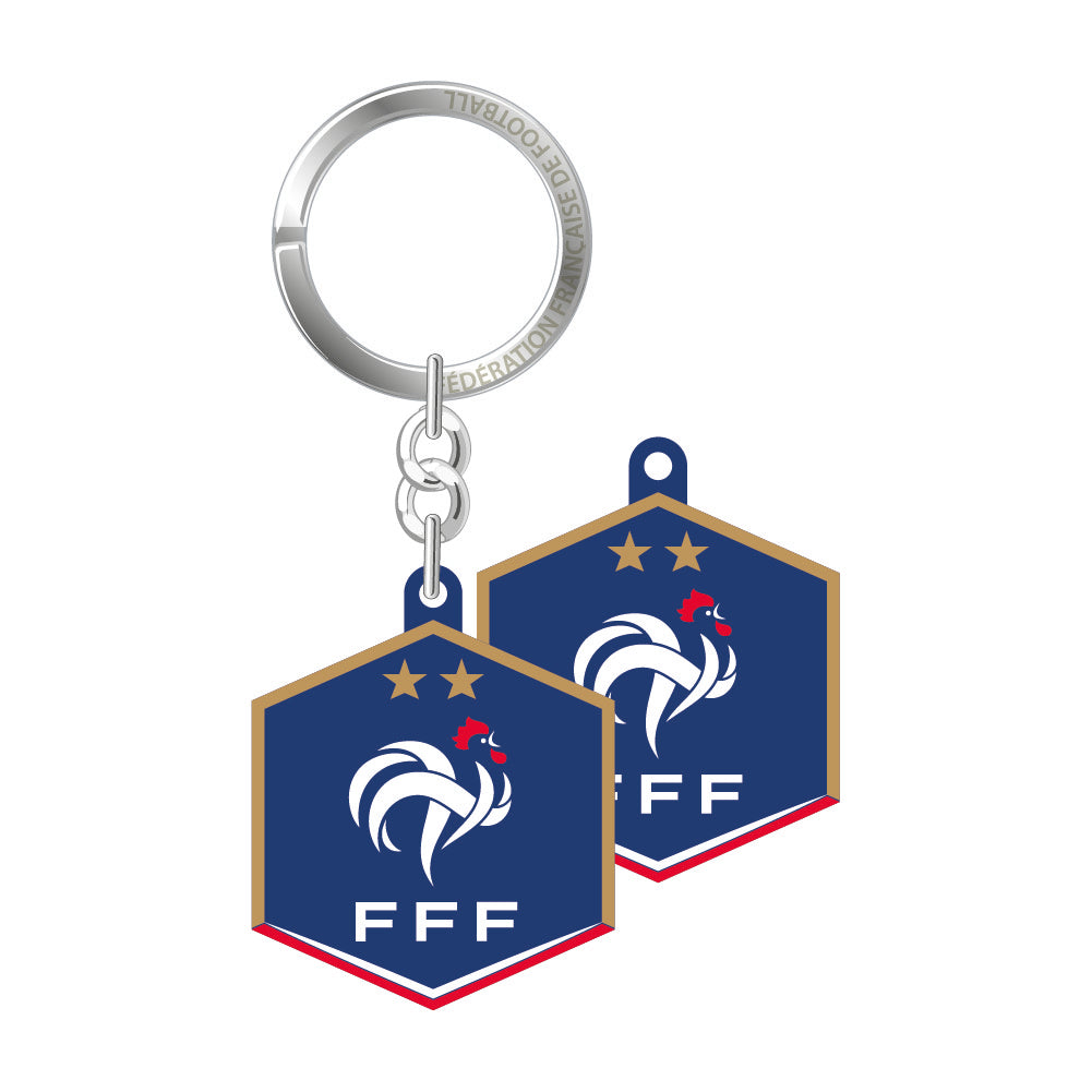 FFF - Keyring Logo Colored Metal