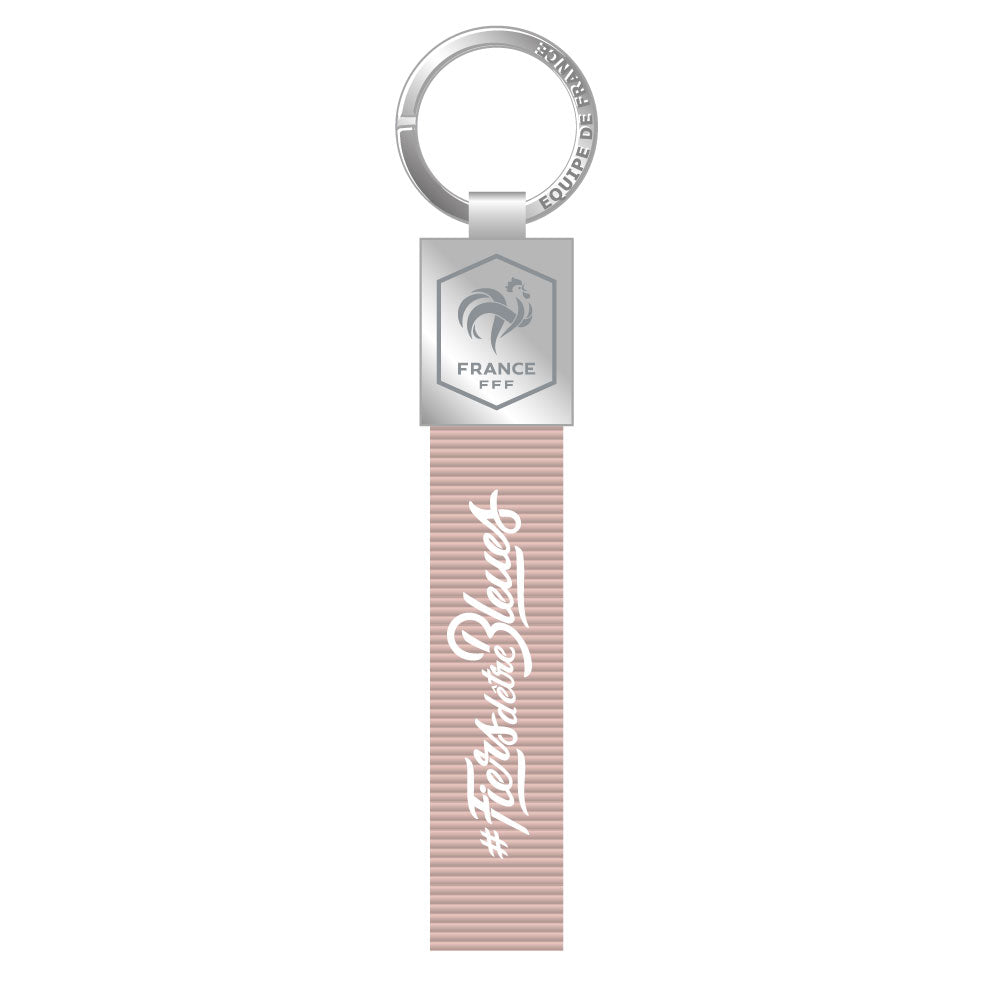Les Bleues - Keyring Nylon "Proud to Be Blue"