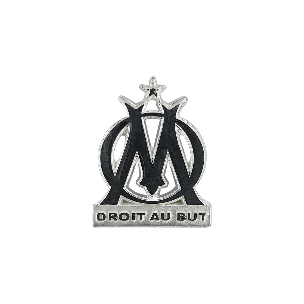 Olympique de Marseille - Pin Badge Black Metal