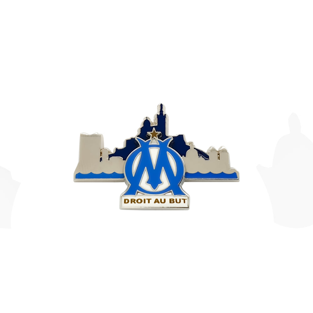 Olympique de Marseille - Pin Badge Skyline