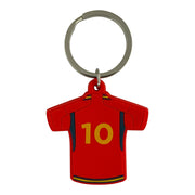 RFEF - Keyring Home Jersey Number 10 (Season 2022/23)