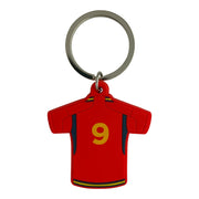 RFEF - Keyring Home Jersey Number 9 (Season 2022/23)
