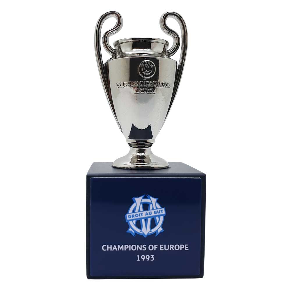 UEFA Champions League - Trophy Replica on Wooden OM Pedestal (45mm)
