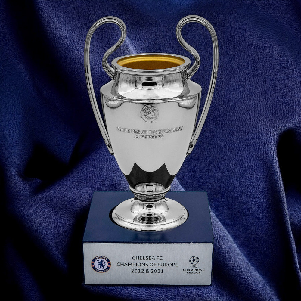 UEFA Champions League - Trophy Replica on Acrylic "CFC" Pedestal (150 mm)