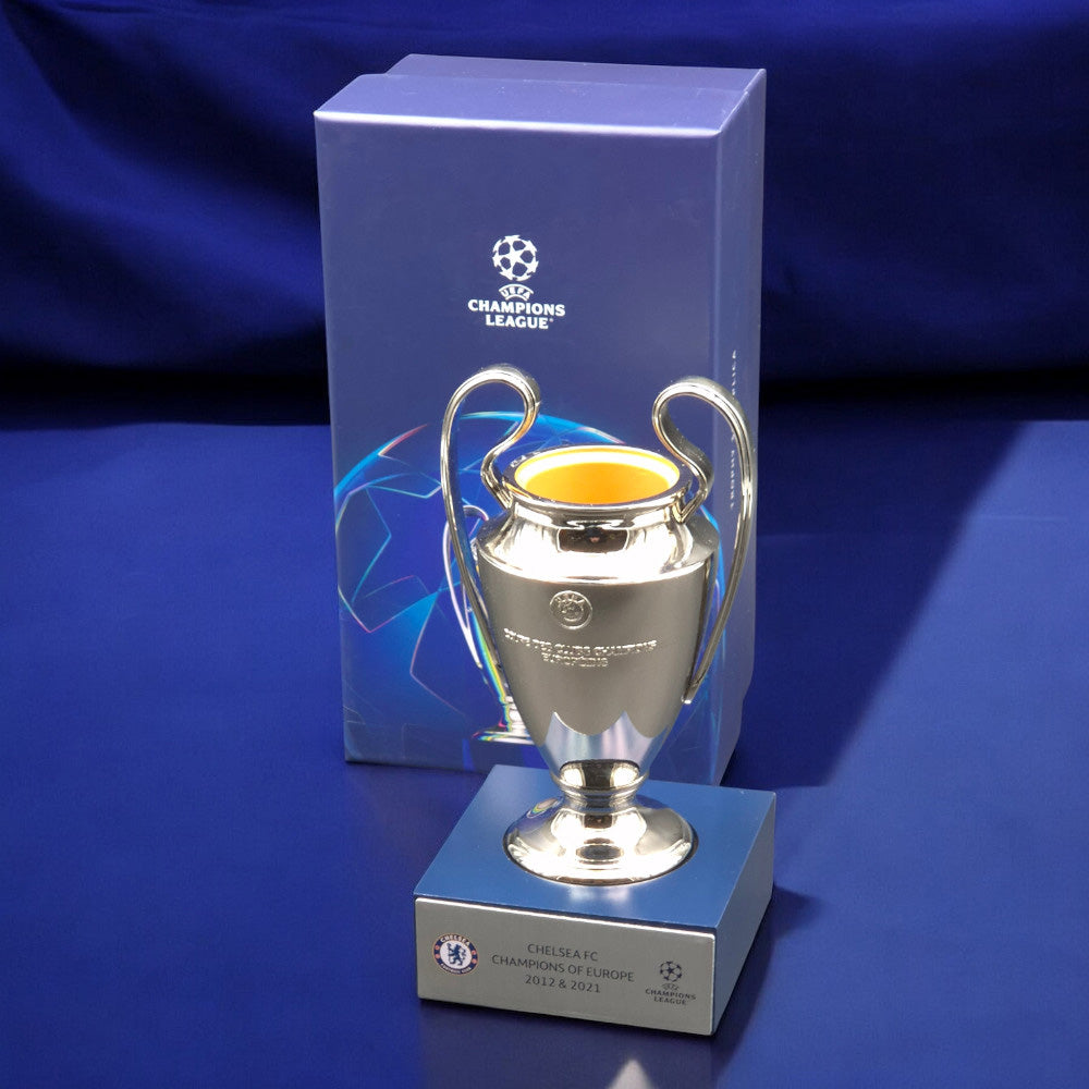 UEFA Champions League - Trophy Replica on Acrylic "CFC" Pedestal (150 mm)