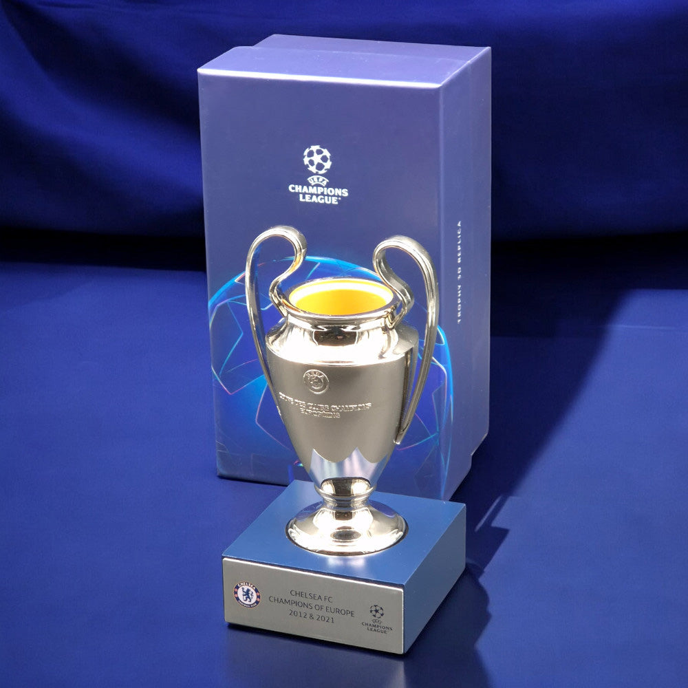 UEFA Champions League - Trophy Replica on Acrylic "CFC" Pedestal (150 mm)