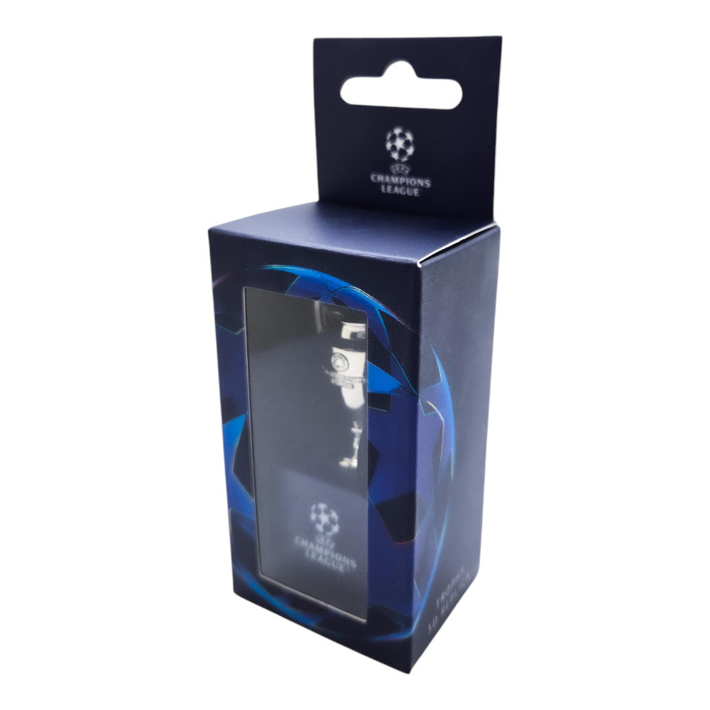 UEFA Champions League - Trophy Replica on Wooden Pedestal (45mm)