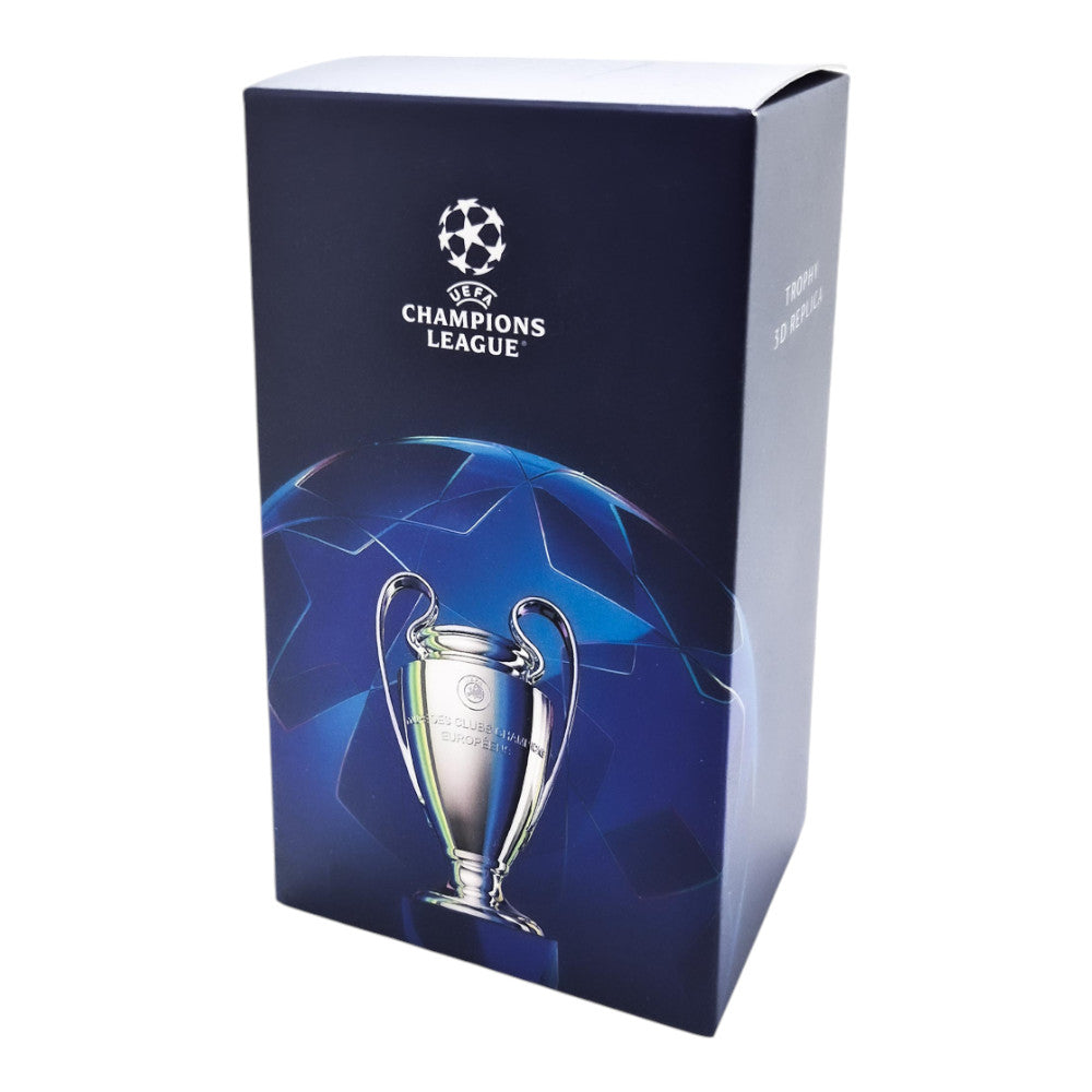 UEFA Champions League - Trophy Replica on Wooden Pedestal (70 mm)
