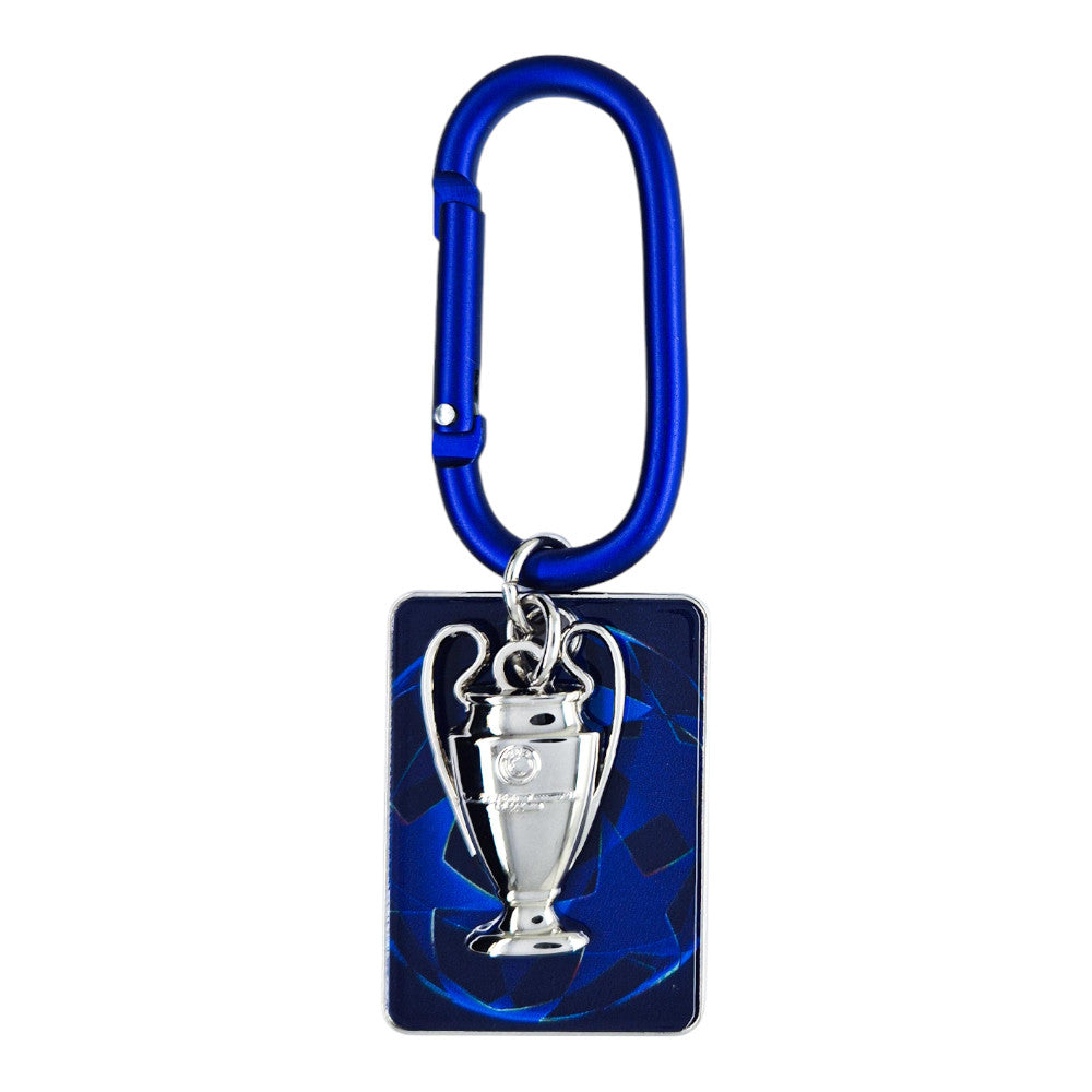 UEFA Champions League - Keyring Carabiner with 2D-Trophy Clip