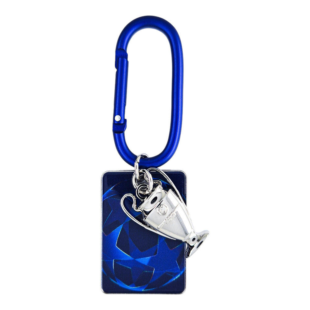 UEFA Champions League - Keyring Carabiner with 2D-Trophy Clip