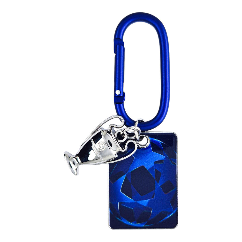 UEFA Champions League - Keyring Carabiner with 2D-Trophy Clip