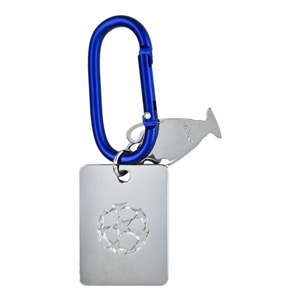 UEFA Champions League - Keyring Carabiner with 2D-Trophy Clip