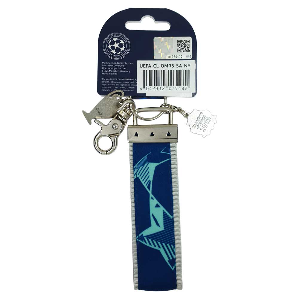 UEFA Champions League - Keyring Nylon with OM & Trophy Tag