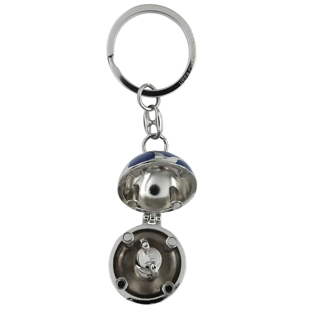 UEFA Champions League - Keyring Starball with Mini Trophy Replica