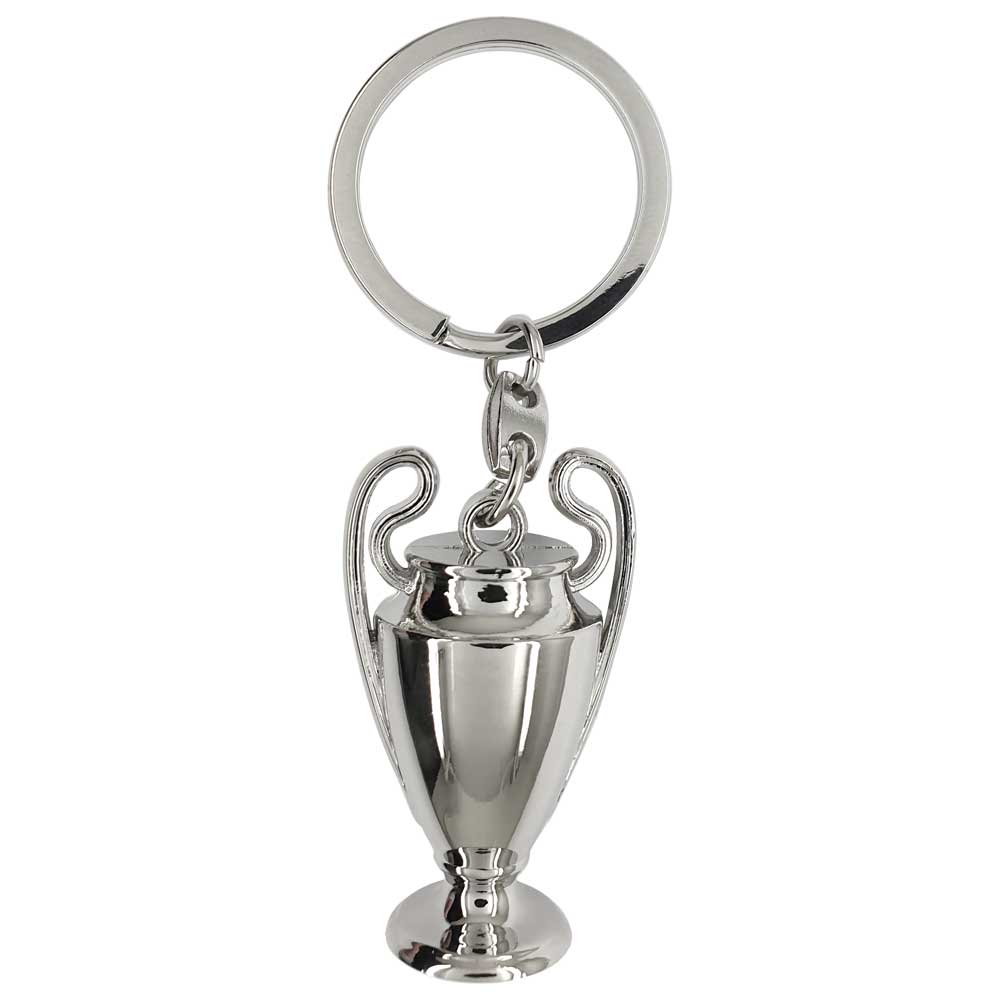Official UEFA collectible keychain made of metal - back view