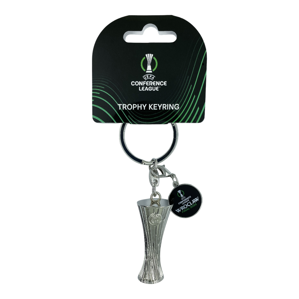 UEFA Conference League - Trophy Keyring "Final 2025 Wroclaw"