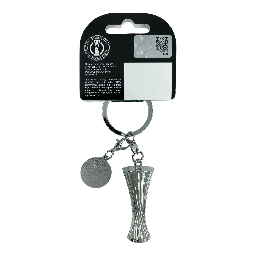 UEFA Conference League - Trophy Keyring "Final 2025 Wroclaw"