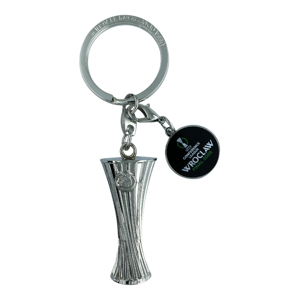 UEFA Conference League - Trophy Keyring "Final 2025 Wroclaw"