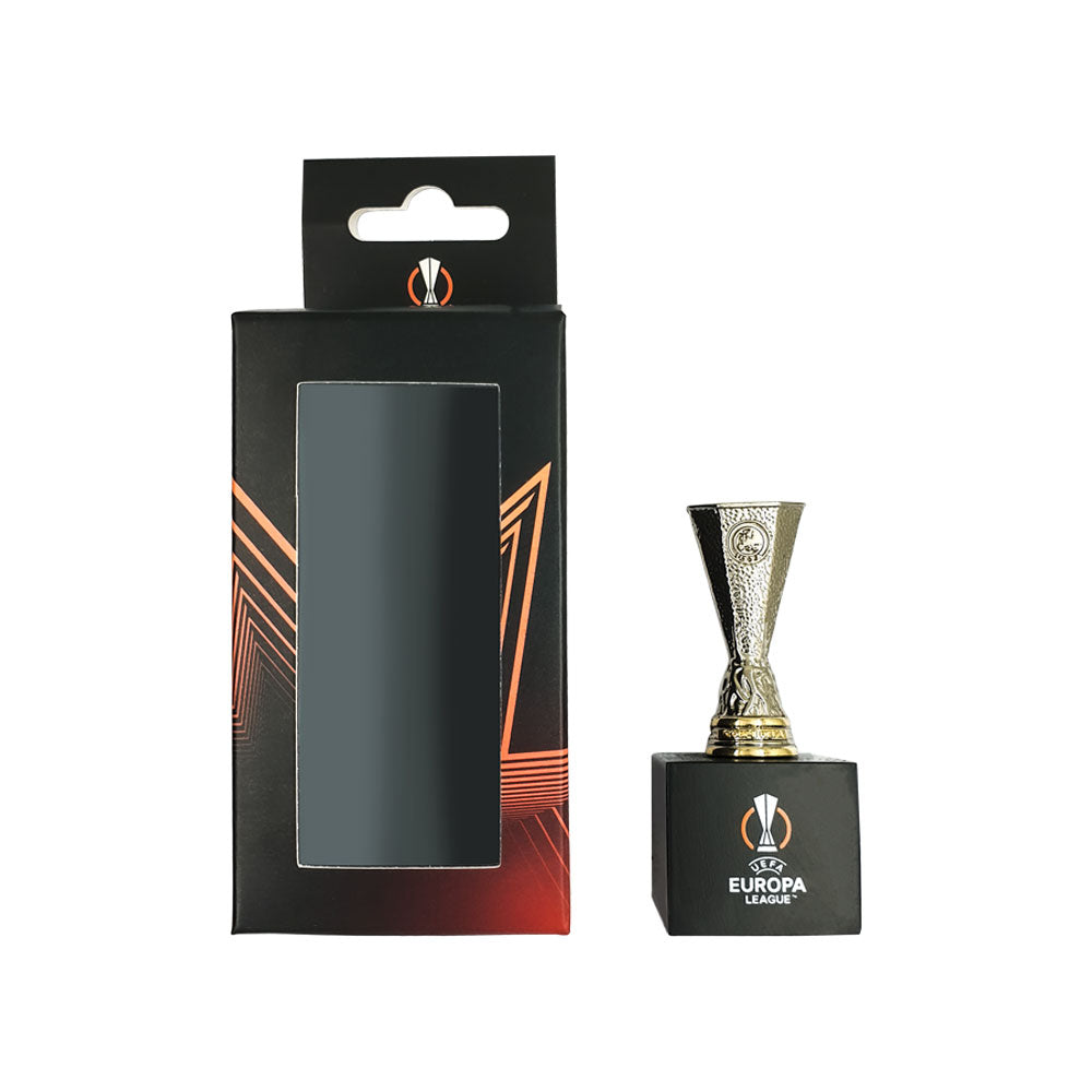 UEFA Europa League - Trophy Replica on Wooden Pedestal (45mm)