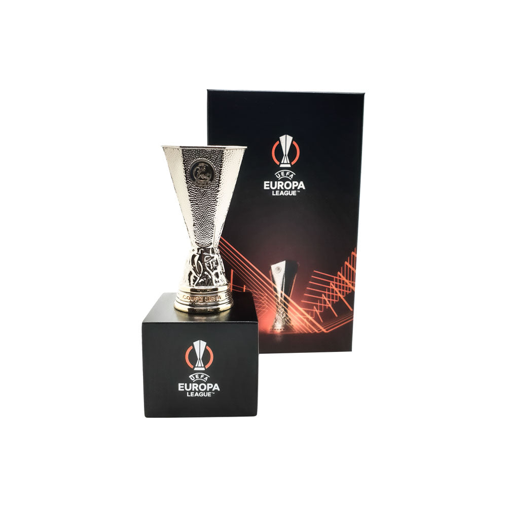 UEFA Europa League - Trophy Replica on Wooden Pedestal (70 mm)