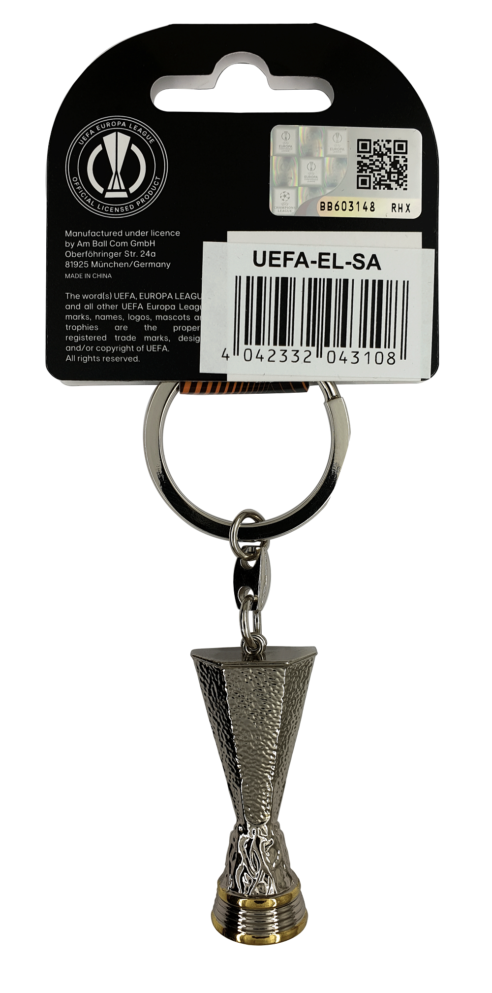 UEFA Europa League - Trophy Keyring