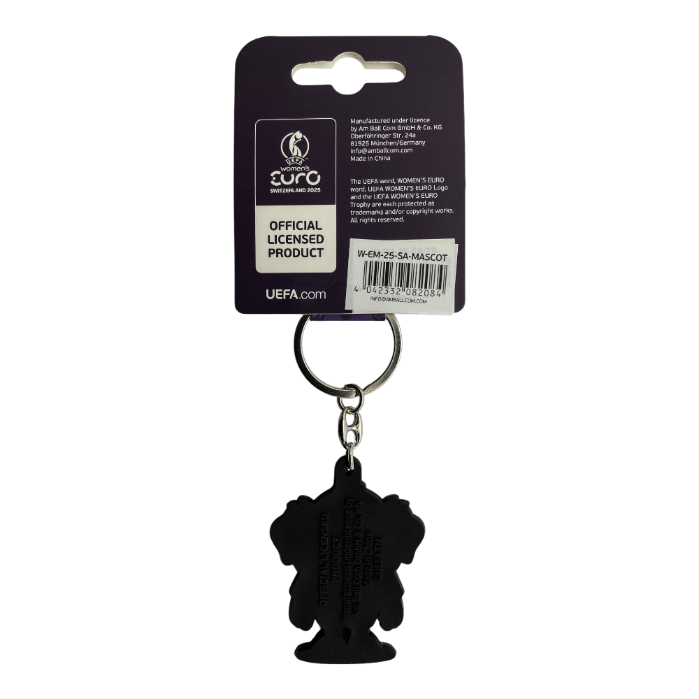 UEFA Women's EURO 2025 – Schlüsselanhänger Logo PVC