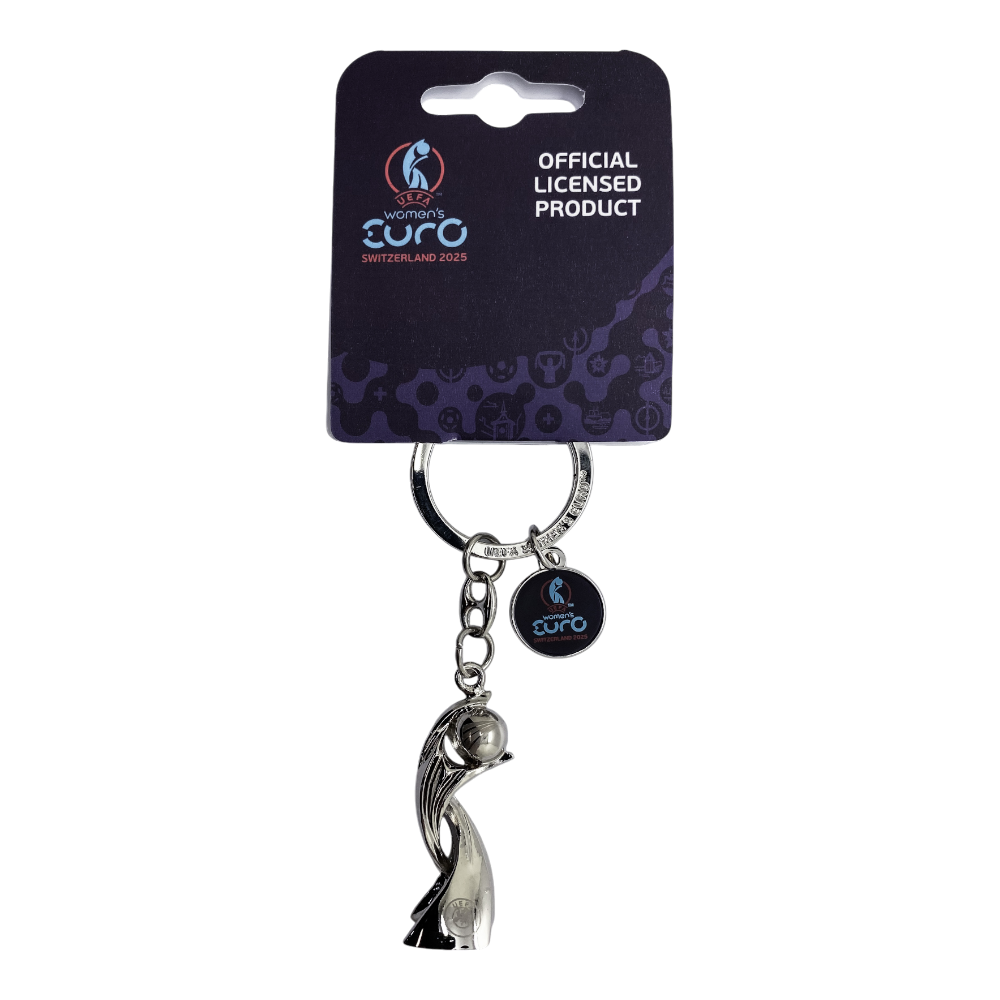 UEFA Women's EURO 2025 - Trophy Keyring with Event-Tag