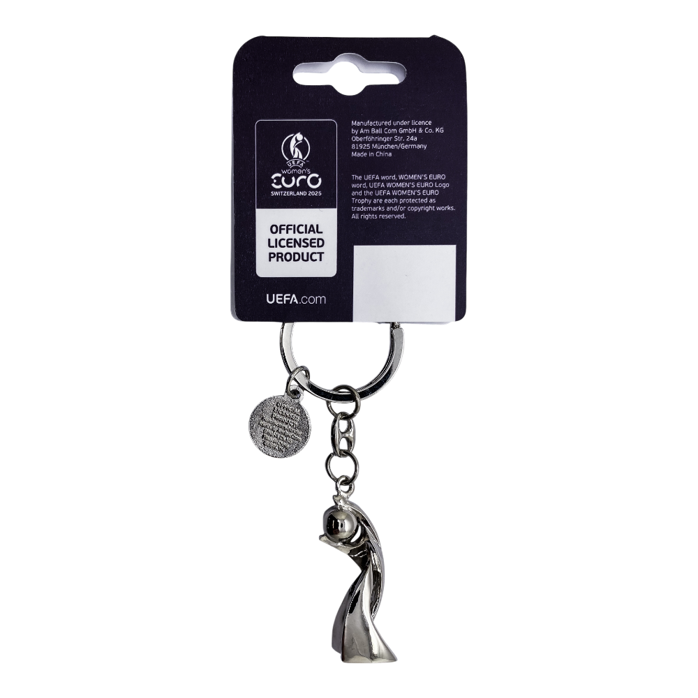 UEFA Women's EURO 2025 - Trophy Keyring with Event-Tag