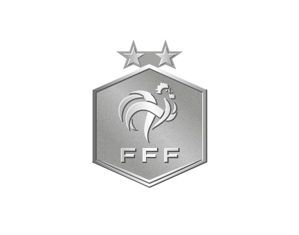 FFF - Pin Badge Logo Metal Silver