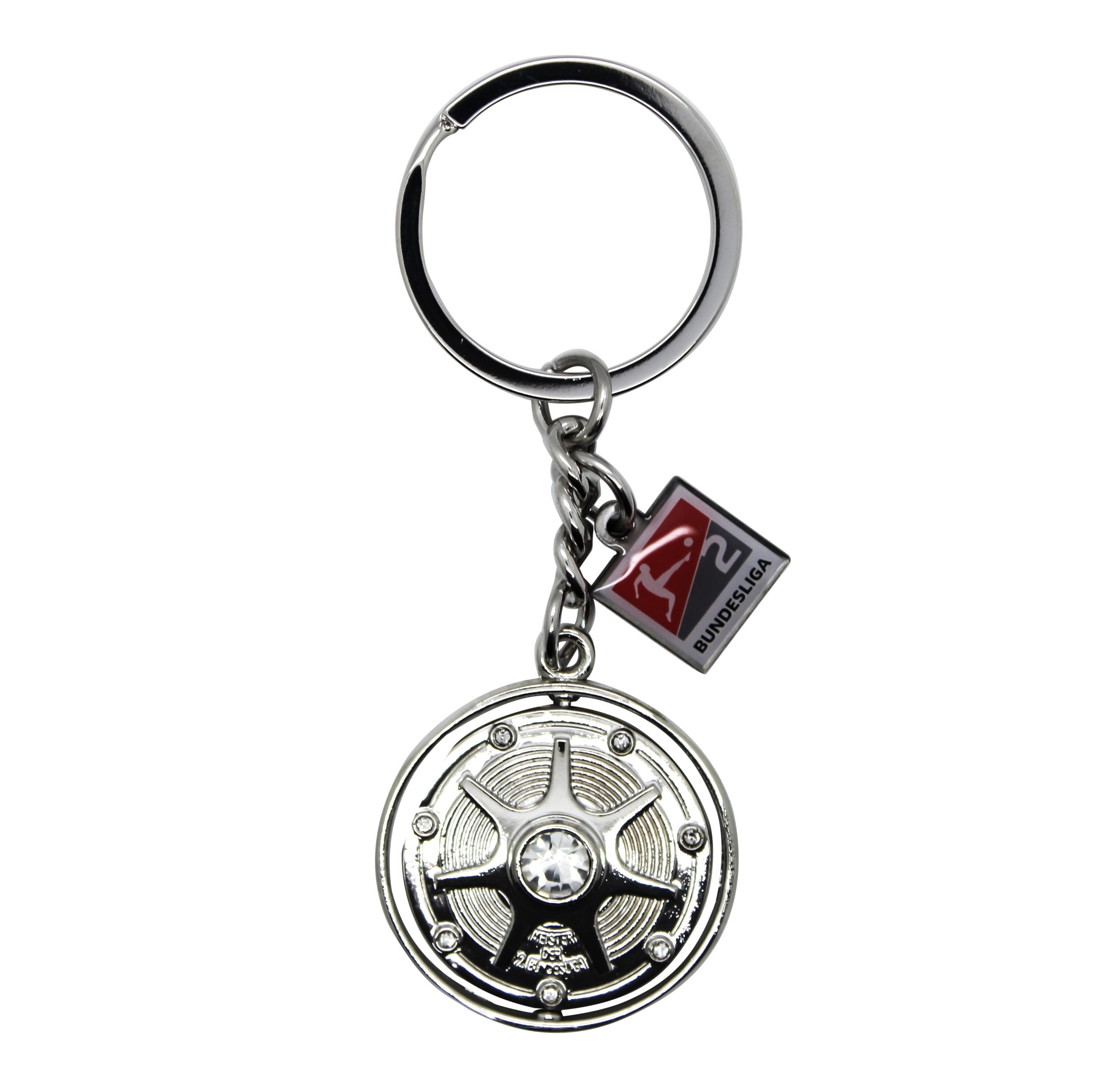 Bundesliga - Schlüsselanhänger "Meisterschale" mit Logo-Tag