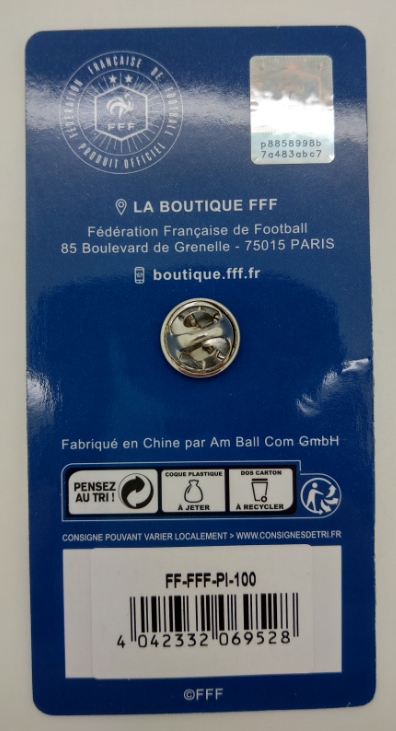 FFF - Pin Badge Jersey Long Sleeve (100th Anniversary)