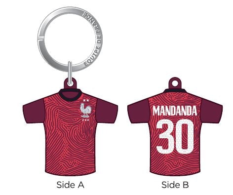 FFF - Keyring PVC Home Jersey Number 30 (Season 2020/21)