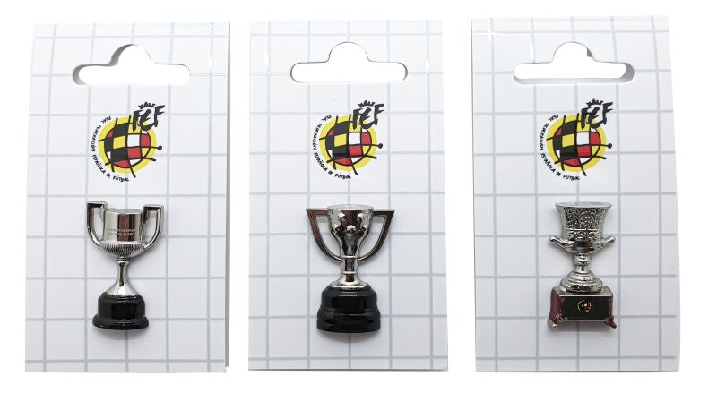 RFEF - Pin Badge Trophy Set of 3