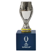 UEFA Super Cup - Trophy Replica on Wooden Pedestal (45 mm)
