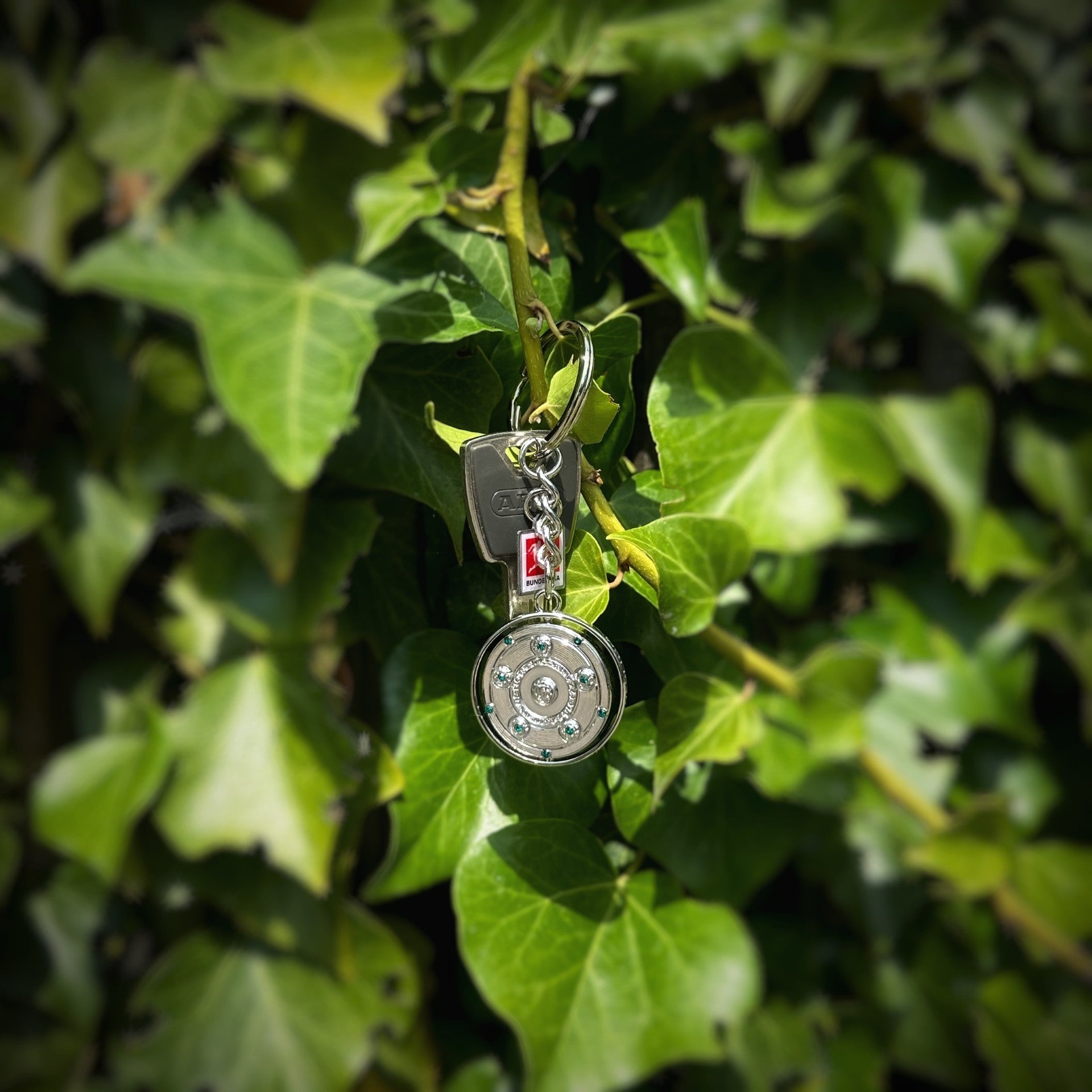 Bundesliga - Keyring "Meisterschale" with Logo Tag