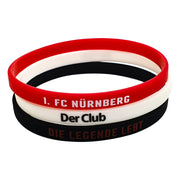 1. FC Nürnberg - Armband (3er-Set)