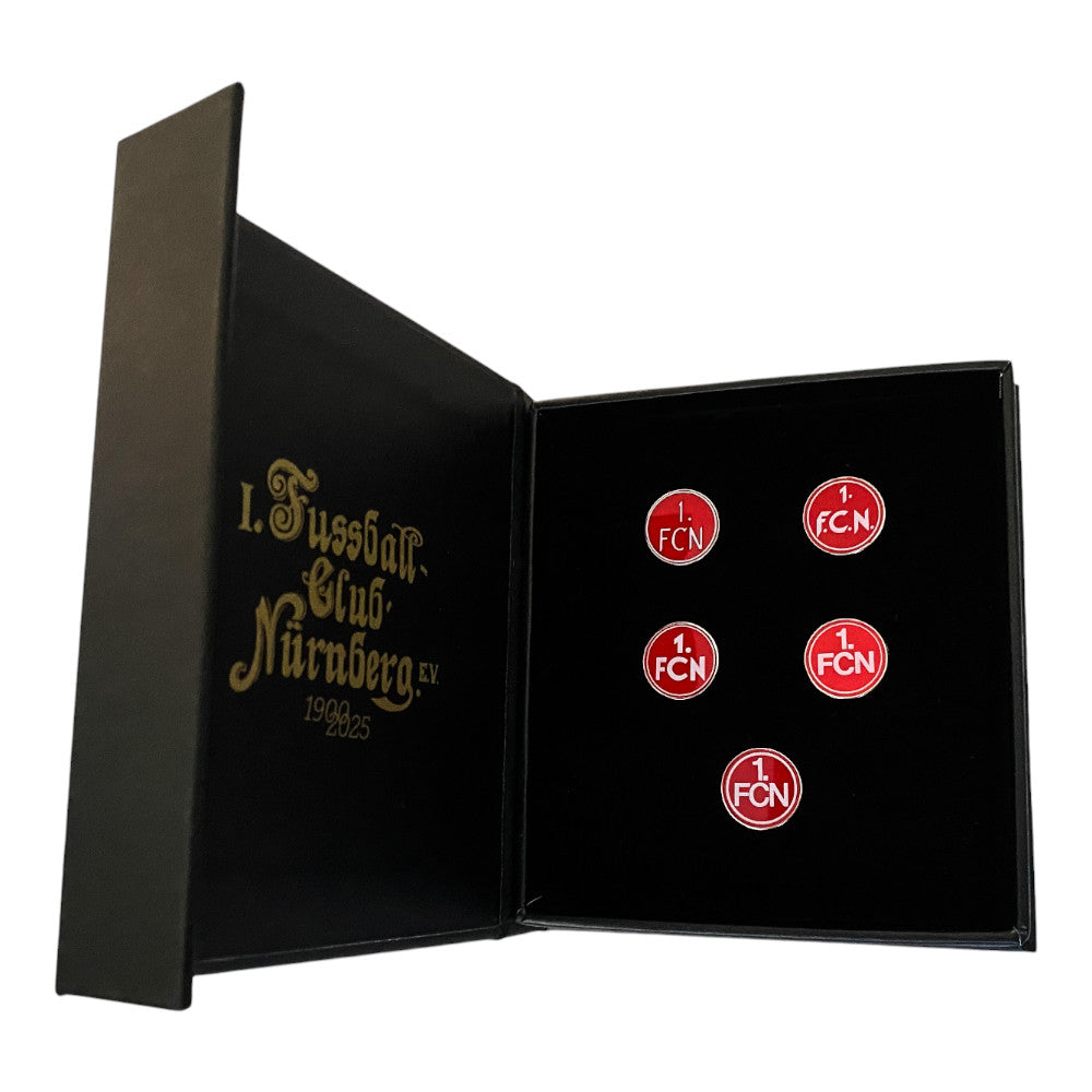 1. FC Nürnberg - Pin-Set (Jubiläum 125 Jahre)