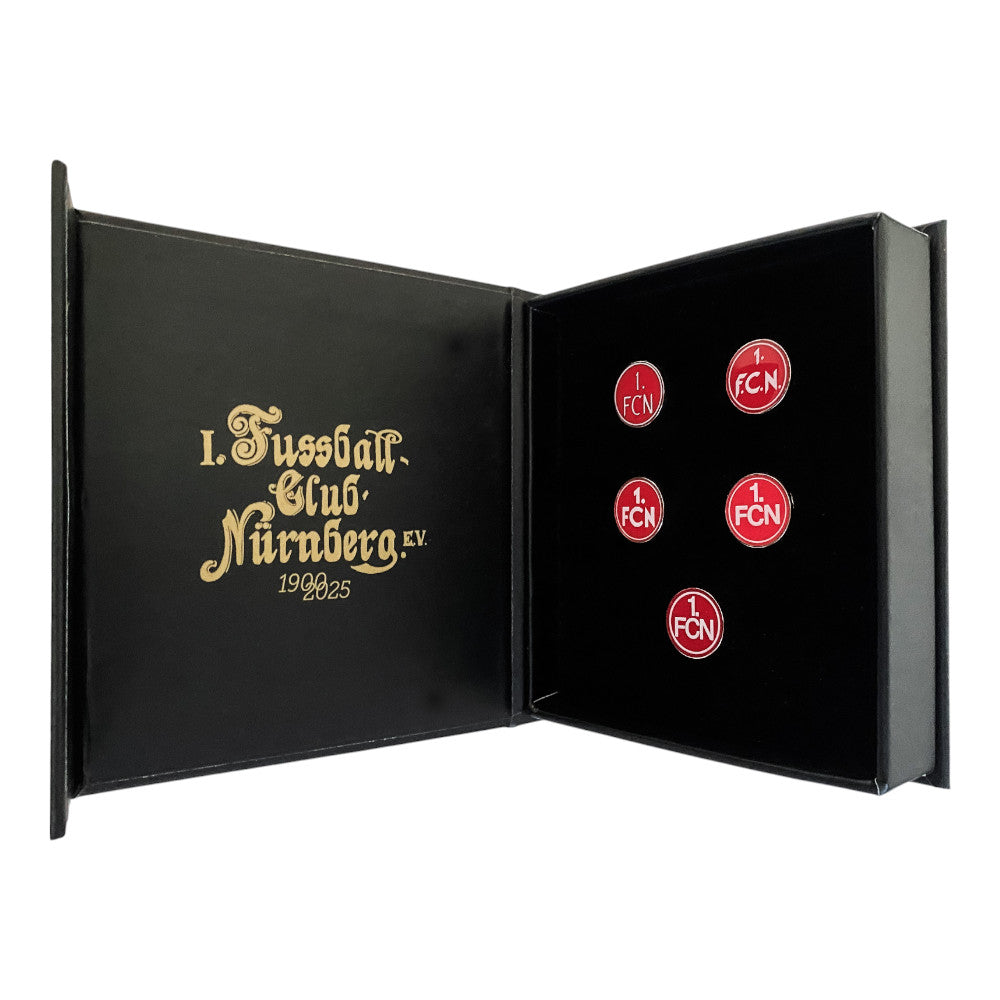 1. FC Nürnberg - Pin-Set (Jubiläum 125 Jahre)