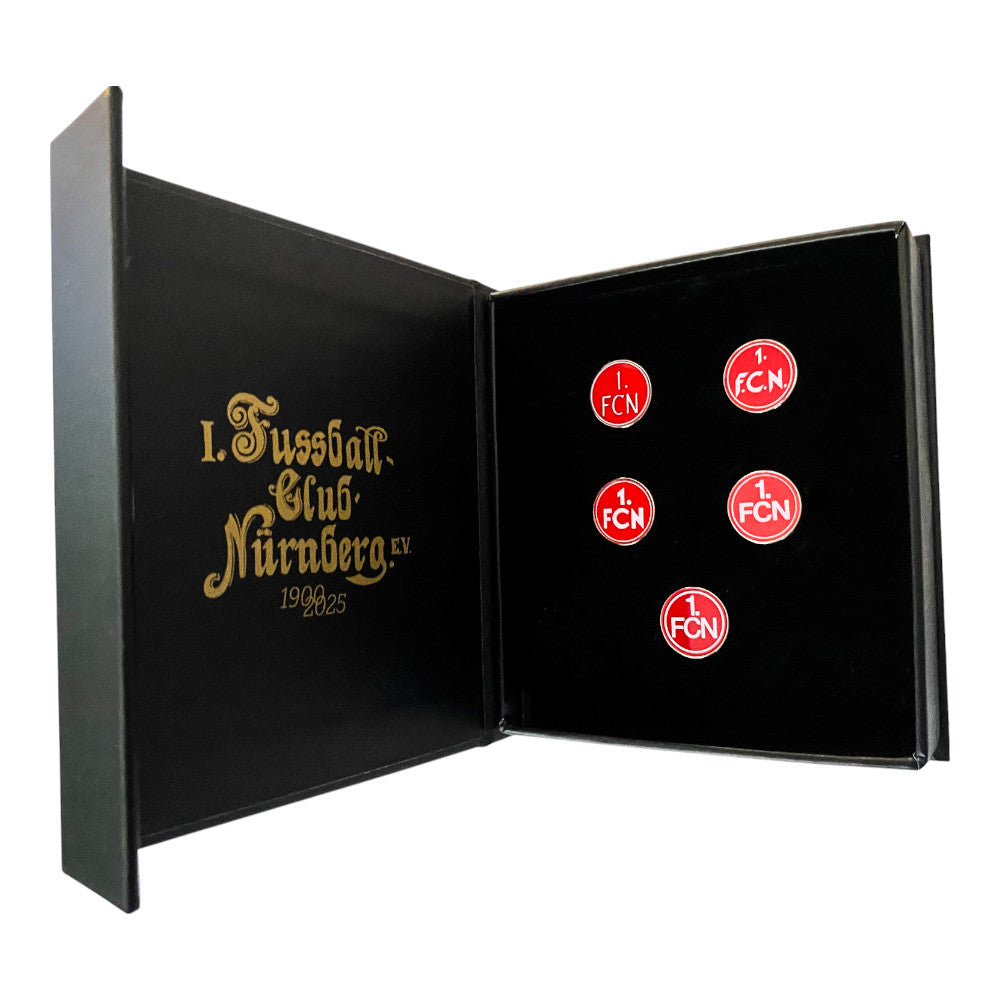 1. FC Nürnberg - Pin-Set (Jubiläum 125 Jahre)