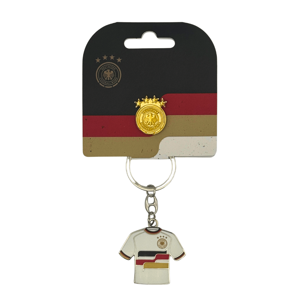 DFB Fanset pin emblem & Trikotschlüsselanhänger, offiziell lizensiert