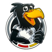 DFB Maskottchen Paule Magnet - Offizieller Kühlschrankmagnet mit Adler im DFB-Emblem