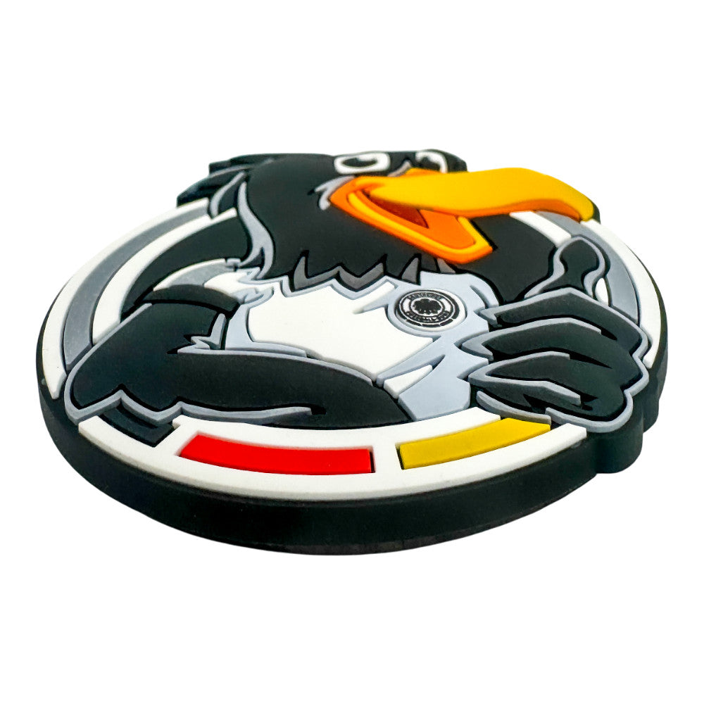 Maskottchen Paule Magnet detailgetreue Reliefansicht