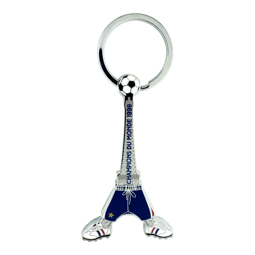 FFF - Schlüsselanhänger Eiffelturm doppelseitig (1998 & 2018)