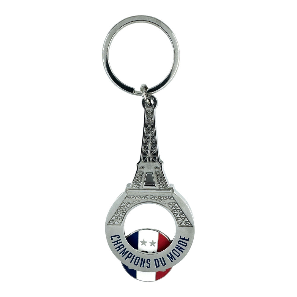 FFF - Schlüsselanhänger Eiffelturm mit Chip (1998 & 2018)